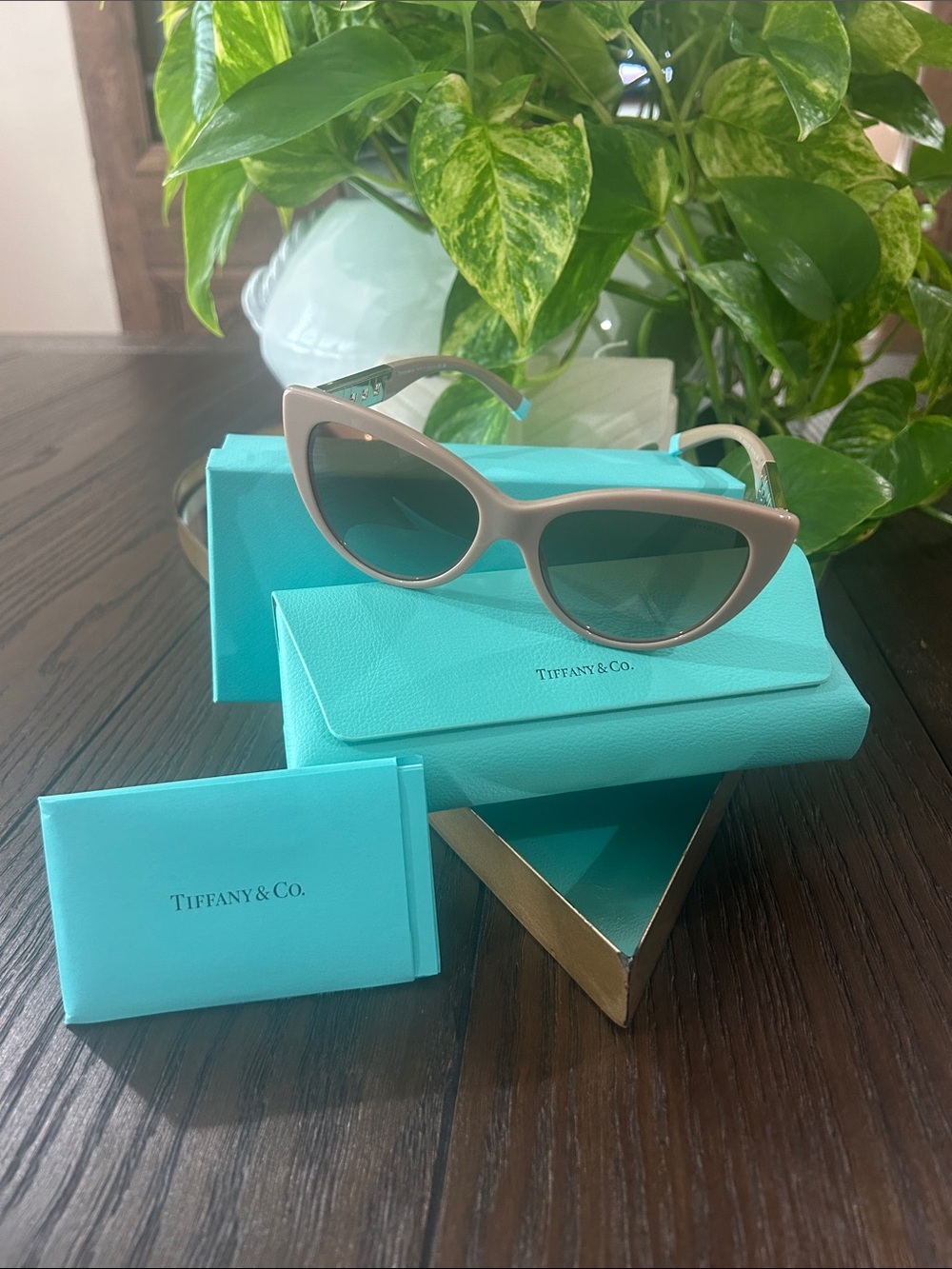 Tiffany & Company Cat-Eye Sunglasses Full Inclusion